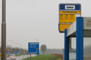 Dubbele kosten voor een eenzame busbaan aan de rand van Almere?